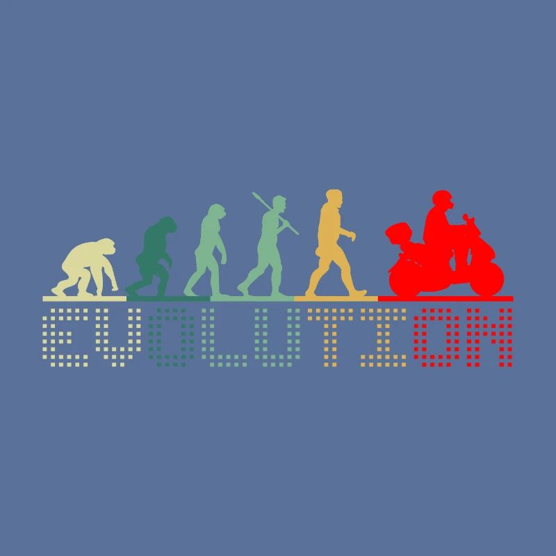 Motorroller Evolution Retro für Rollerfahrer