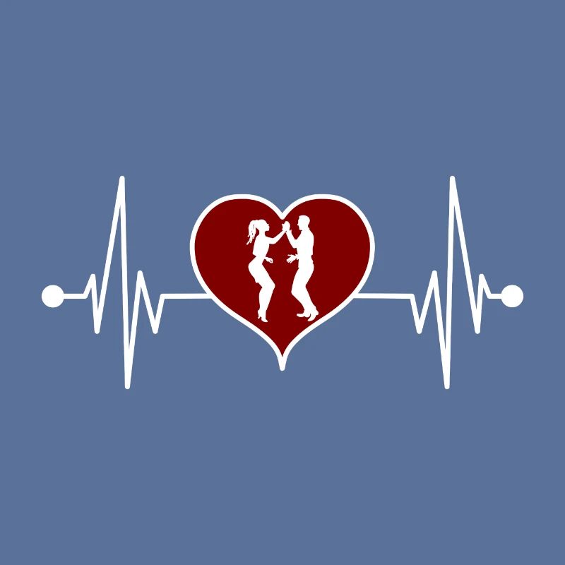 Salsa dance dancing heartbeat for dancing couples dancers