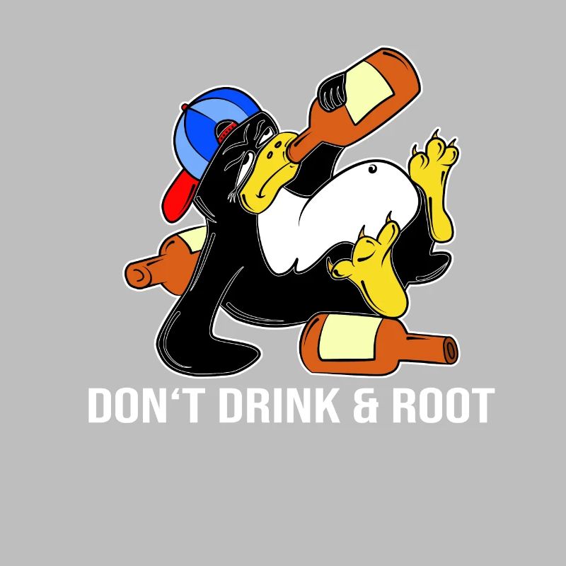 Linux Pinguin Sudo Admin Lustig Informatik PC Nerd