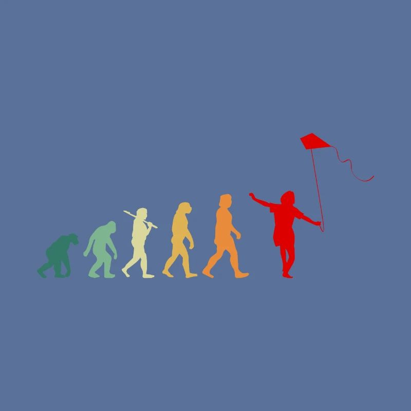 Kite Flying Kite Flying Evolution Retro