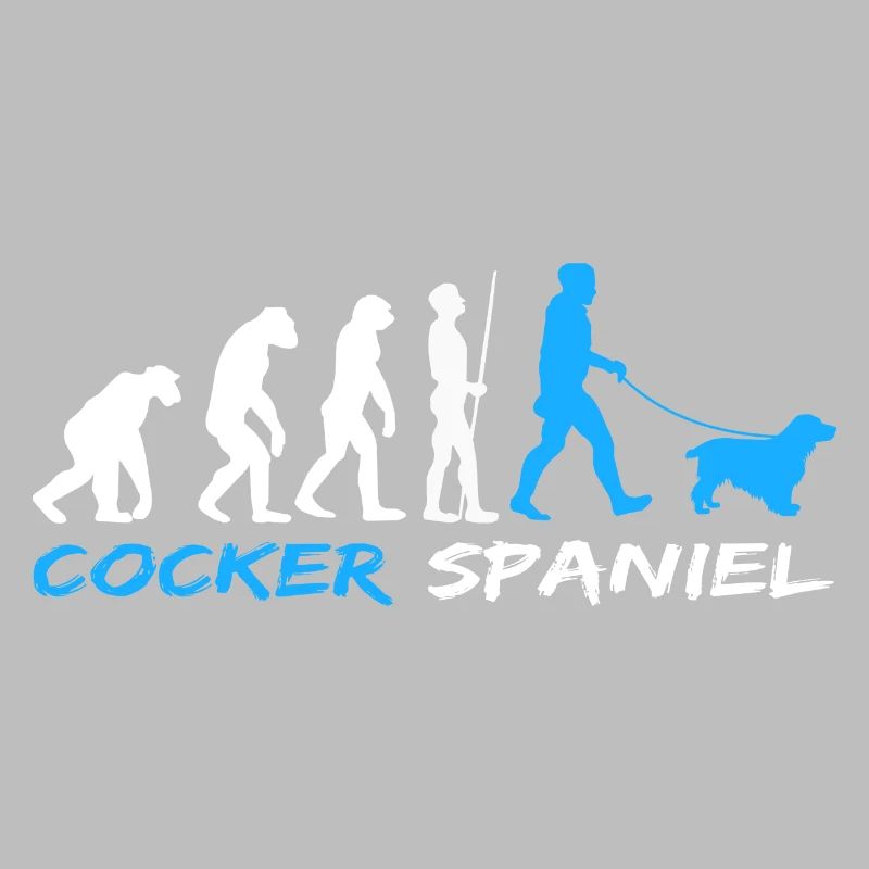 Englischer Cocker Spaniel Hundebesitzer Evolution