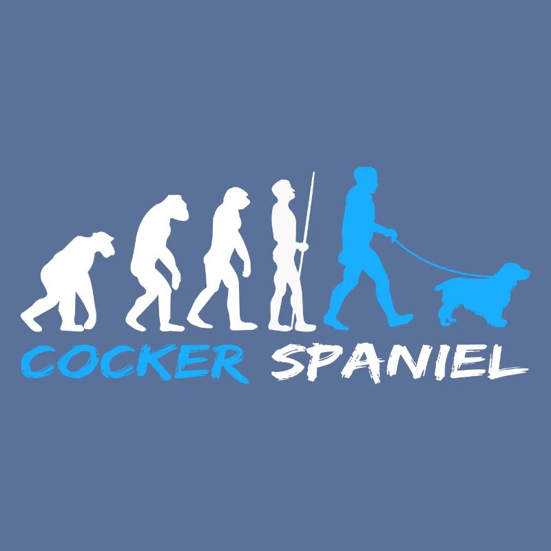 Englischer Cocker Spaniel Hundebesitzer Evolution