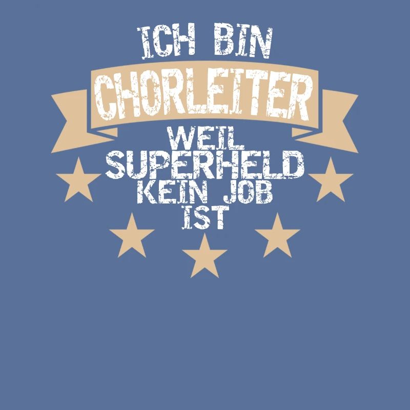 Chorleiter Superheld Spruch Design Dirigieren Chor