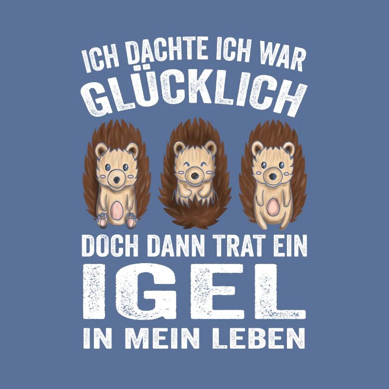 Igel Spruch Waldtier Igel Liebe