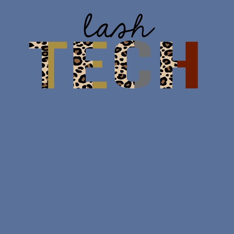 Lash tech Leopard Print Funny