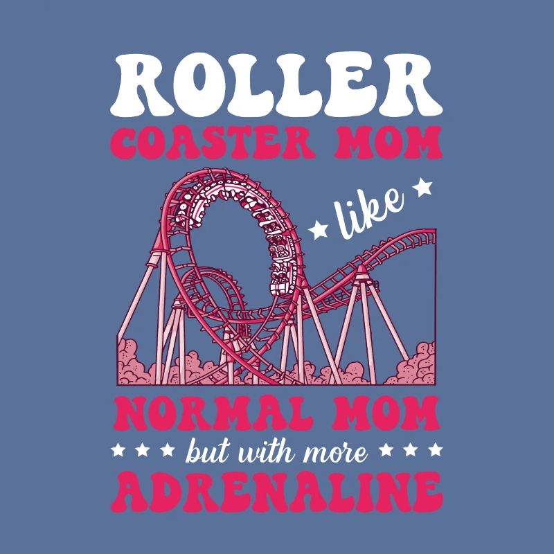 Roller Coaster Mama Amusement Park Roller Coaster