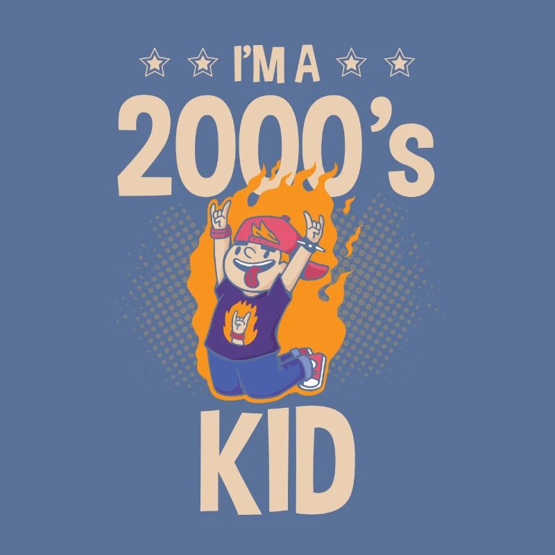 Je suis un enfant de 2000 Décennie 2000 Ère Millenium