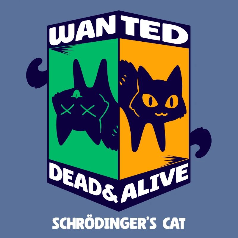 Physik Quanten Nerd Dead Alive Schrödingers Katze