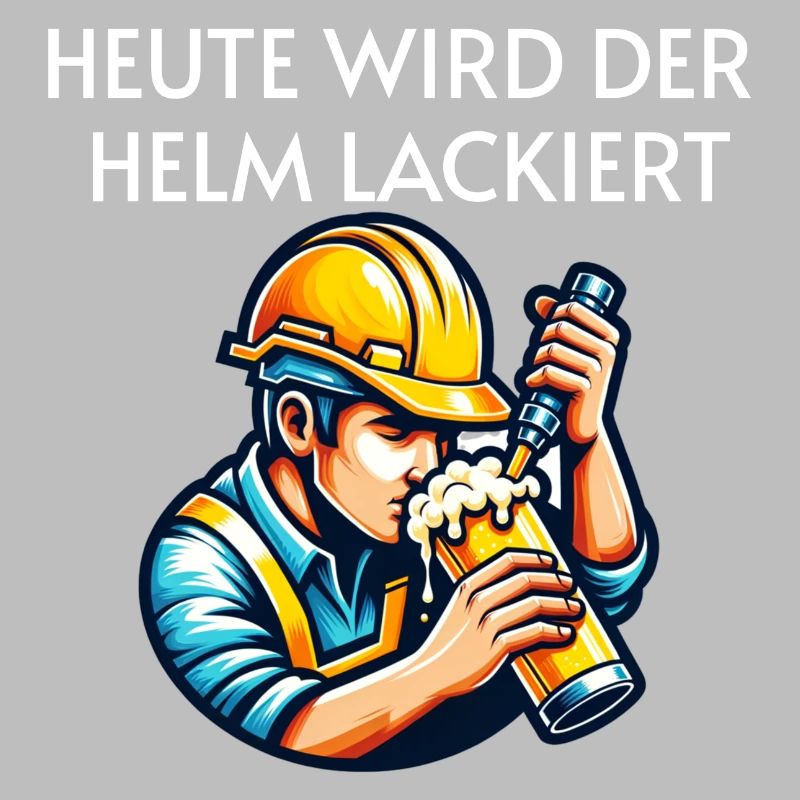 Bier - Heute wird der Helm lackiert Trinkspruch