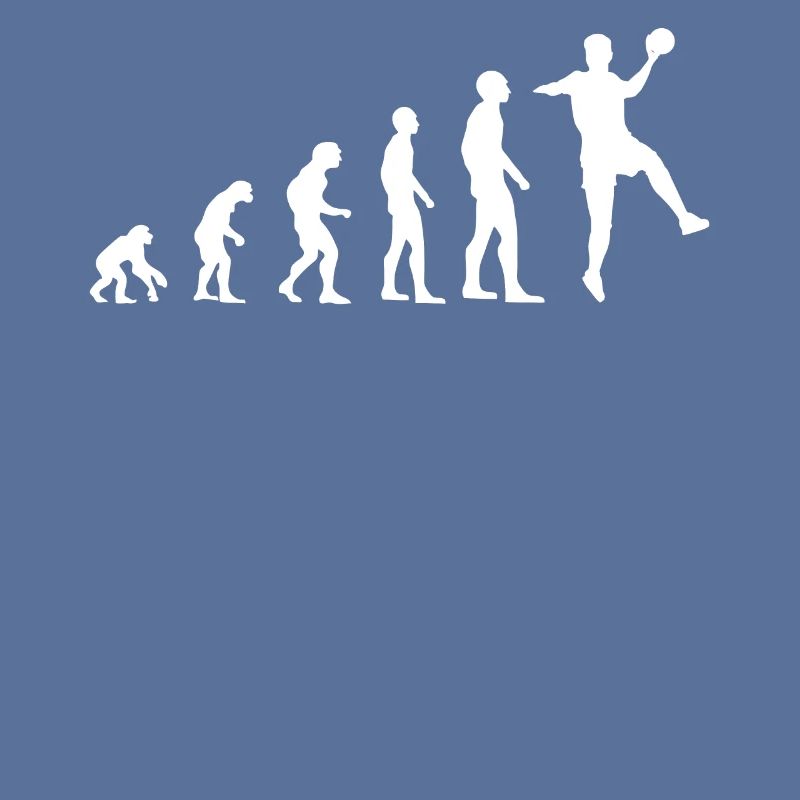 Handballer Evolution Handball Athletes Gift
