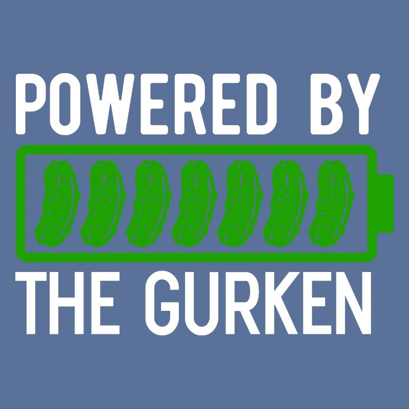 Powered by the Gurken eine Batterie mit Gurken