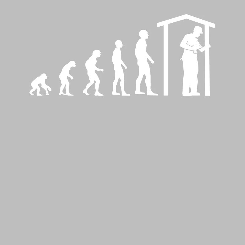 Zimmermann Beruf Evolution Zimmerer Geschenk