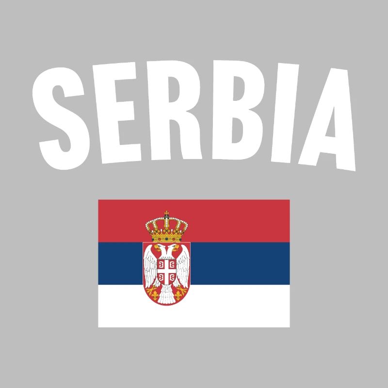 Drapeau de la Serbie