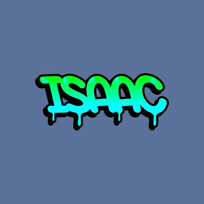 Graffiti First Name Isaac