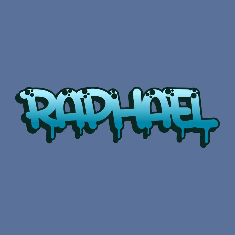 Graffiti-Name Raphael