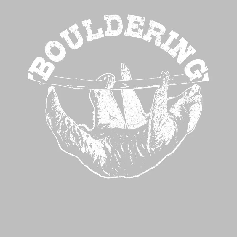 Bouldering Sloth Climbing Gift