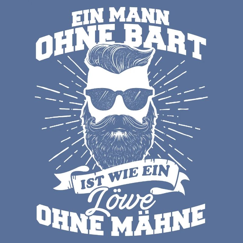 Mann Bart Löwe Vollbart