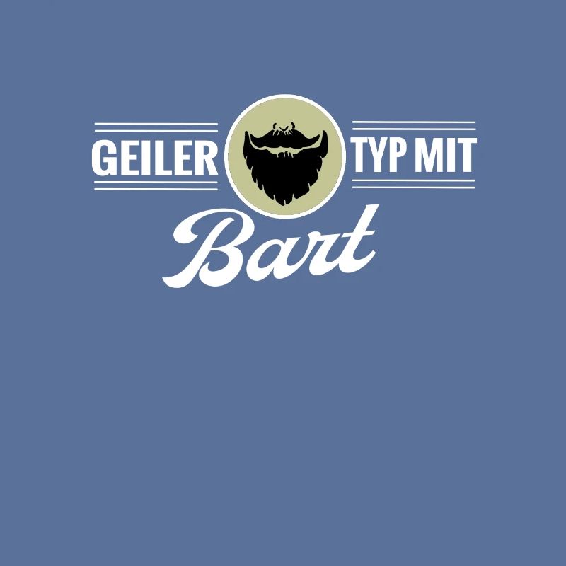 Geiler Typ Mit Bart Barbier Vollbart