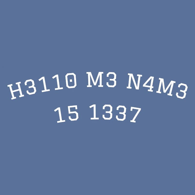 leetspeak leet mon nom est hello code gamer 1337