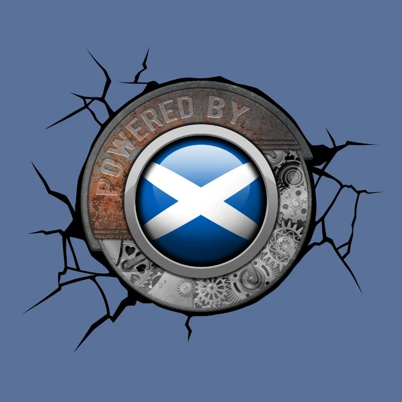 Scotland Steampunk Engine Powered By Pride