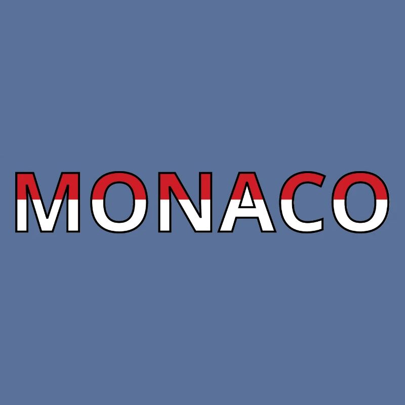 Drapeau monaco