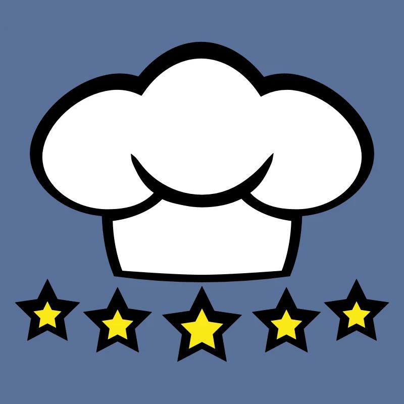 Chef Kitchen Chef’s Hat 5 étoiles Master Cool