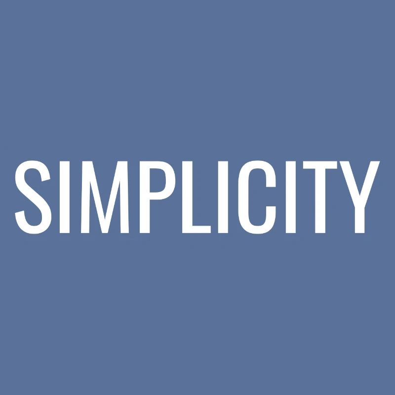 Simplicité - Citations positives chrétiennes