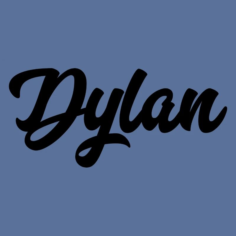 Dylan benutzerdefinierte Text Geburtstagsname