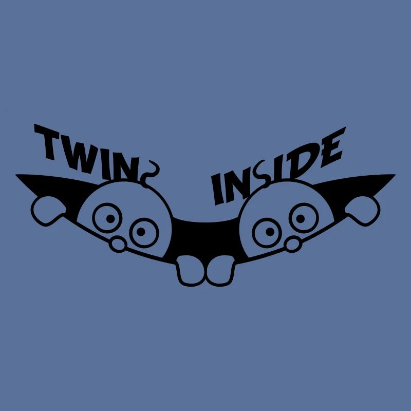 Twins Inside Zwillinge 2 Babys Schwanger Bauch