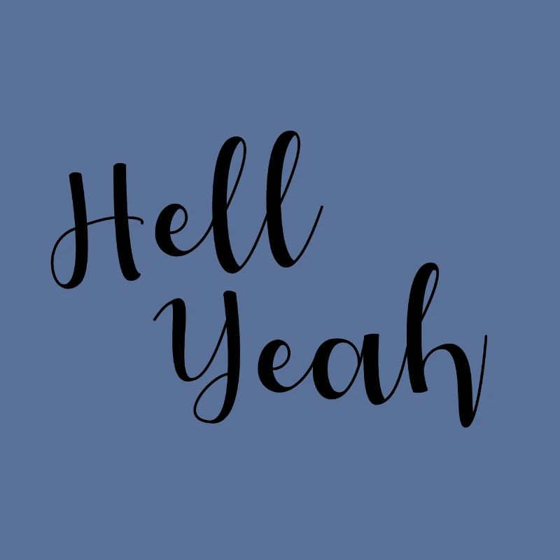 Hell Yeah Lettering