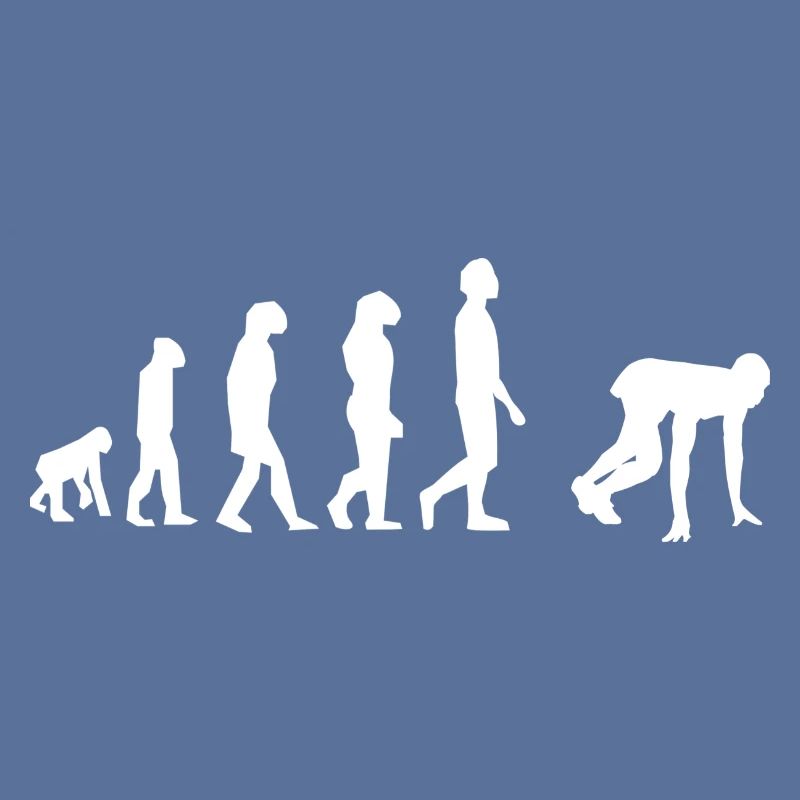 100 meters evolution