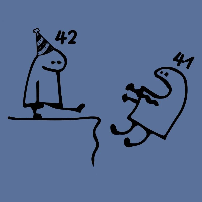 42 ans : Adieu âge 41 ans, Joyeux 42e anniversaire