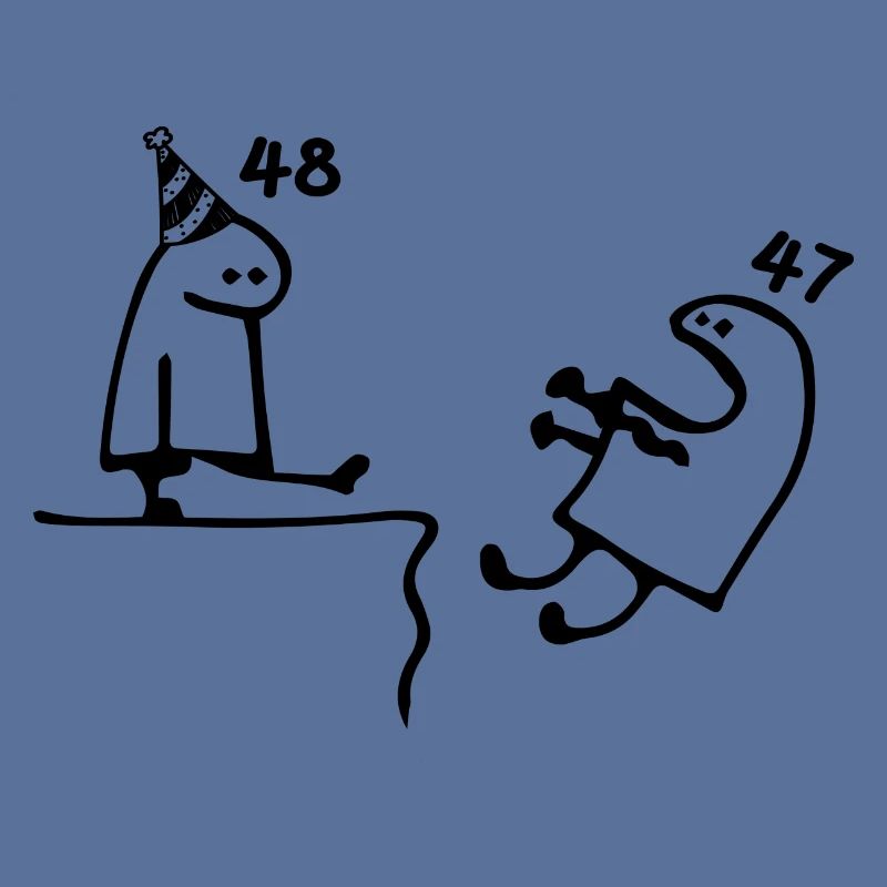 48 ans : Adieu âge 47 ans, Joyeux 48e anniversaire