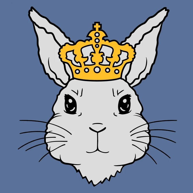 King Rabbit Crown Visage