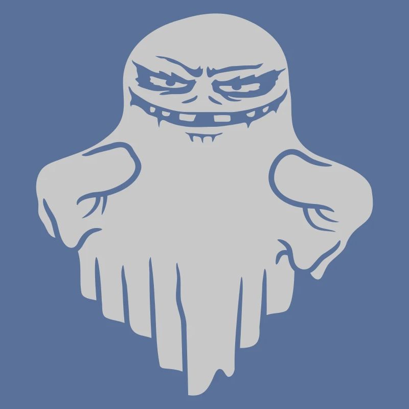 Comic Floating Monster Ghost