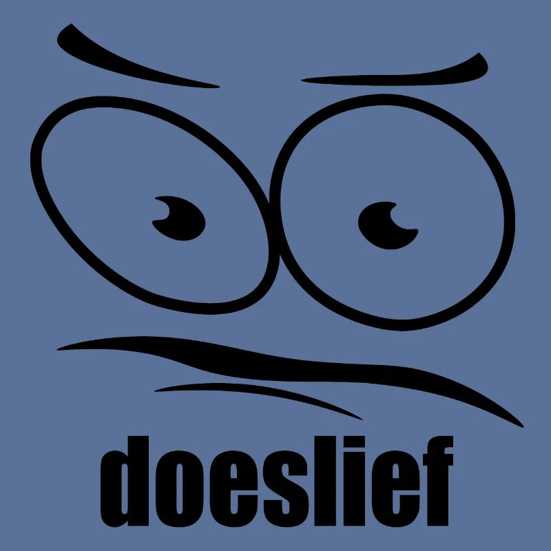 doeslief flehende Augen mit Fragezeichen-Blick