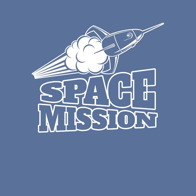 Fusée de mission spatiale d’astronaute