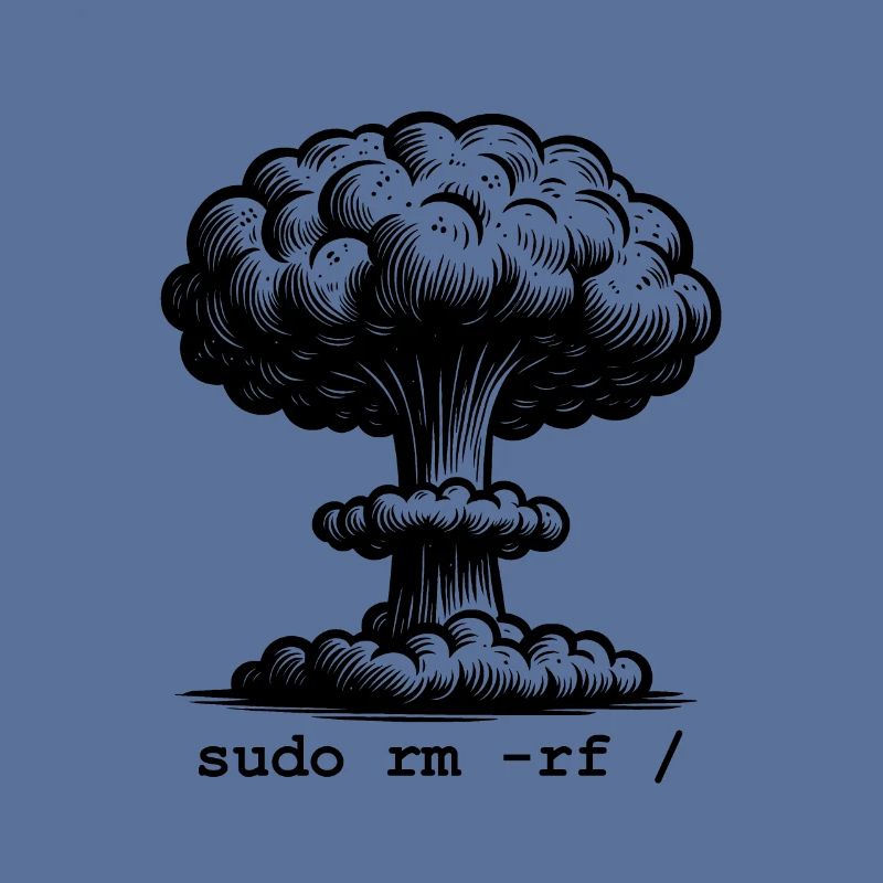 Linux Funny Linux Command Sudo RM RF pour Homme