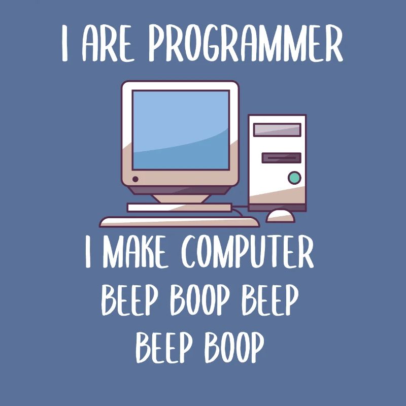 Je suis programmeur en programmation