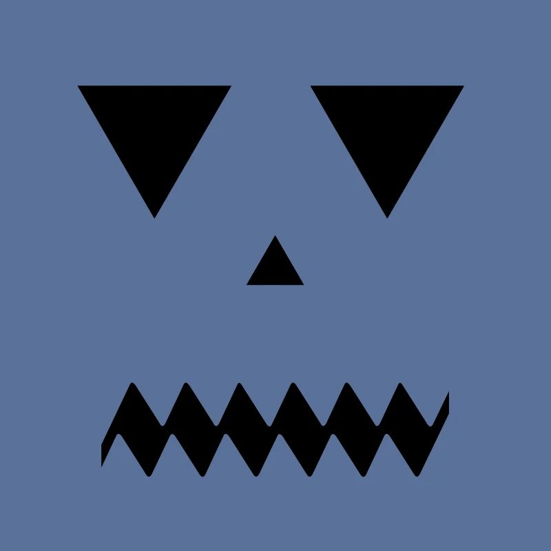 Terrifying pumpkin face