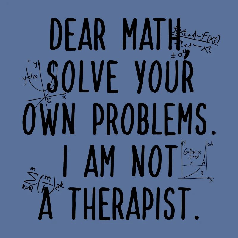 Chère Math, résolvez votre propre problème