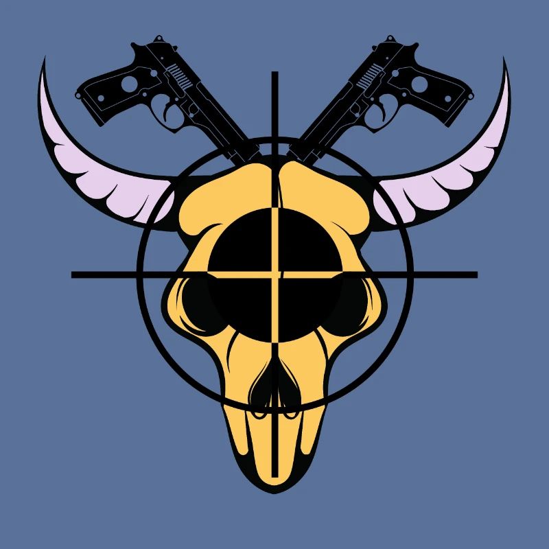 Buffalo Skull - Arme dirigée vers la cible