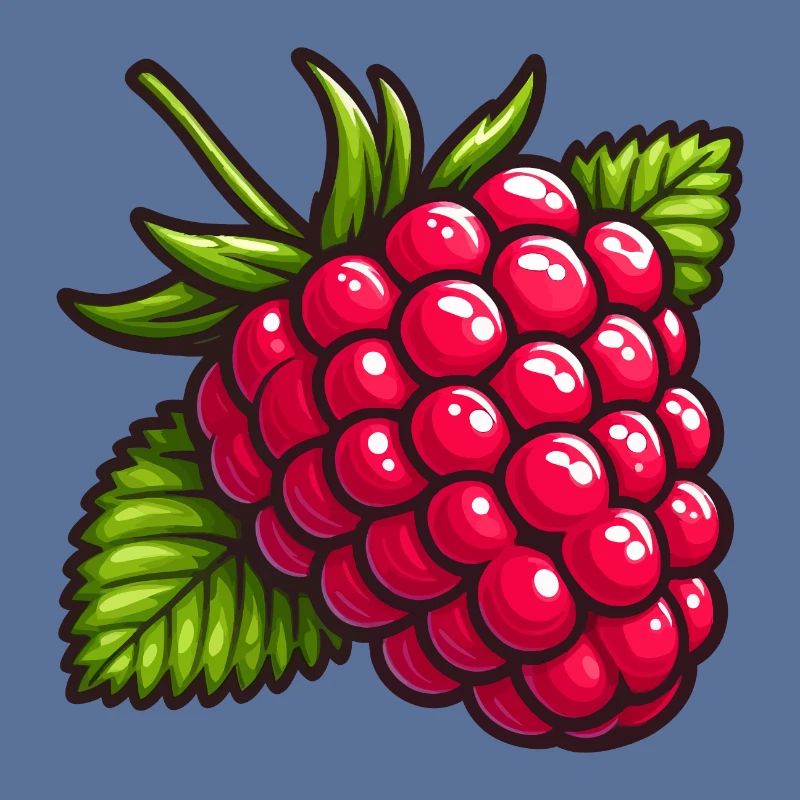 Large Leafy Raspberry