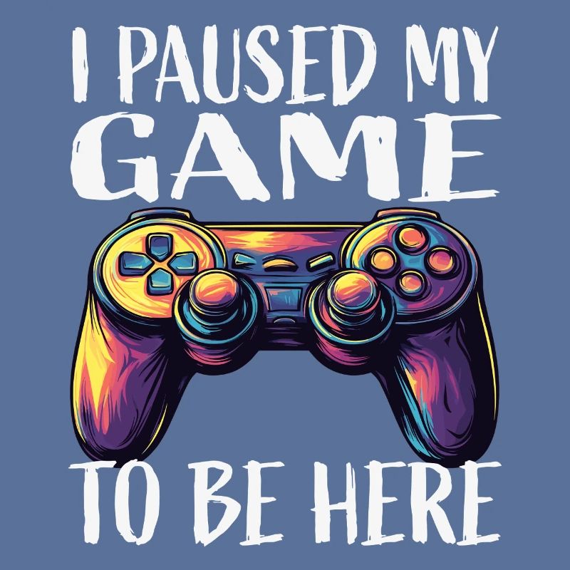 Spiel Pause Neon Controller