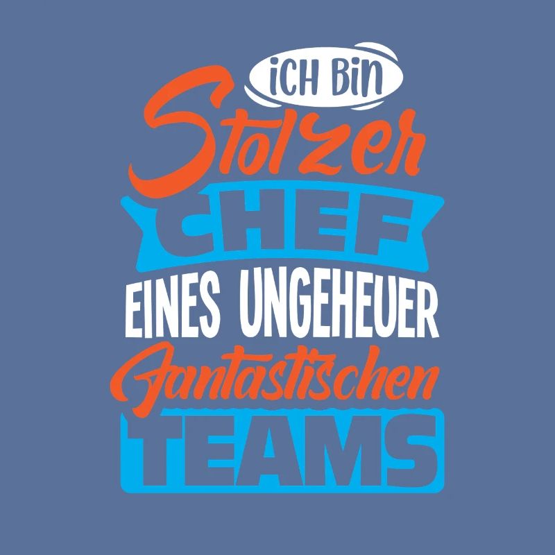 Stolzer Chef Chef Mann Abteilungsleiter Teamchef