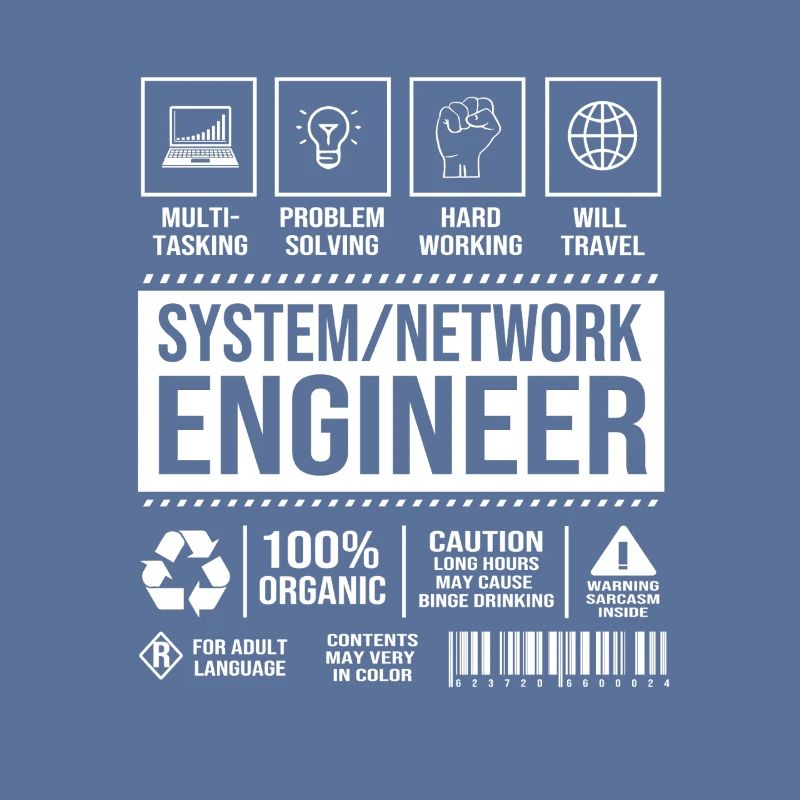 Netzwerk Informatiker Programmierer Admin