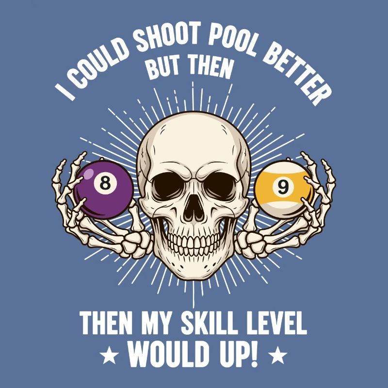 Table de billard de billard Billard Billard Spool Skull