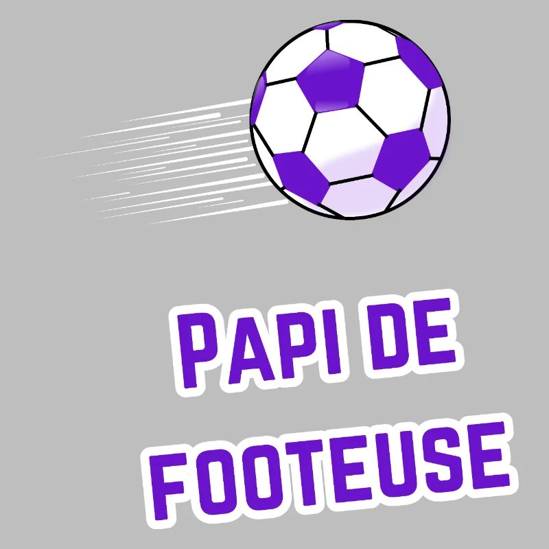 Tee-Shirt Papi Supporter footeuse