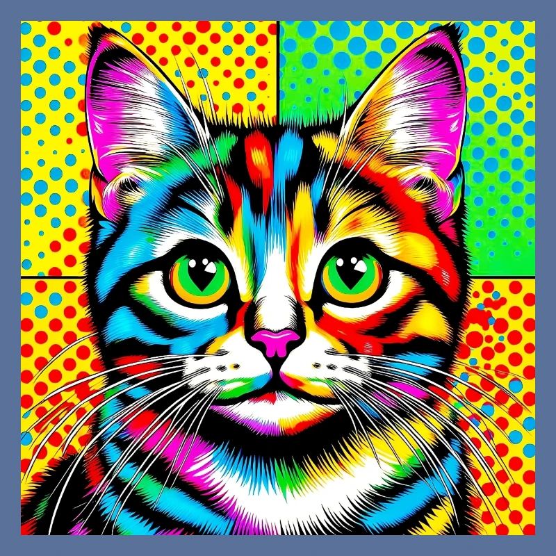 Chat Pop Art