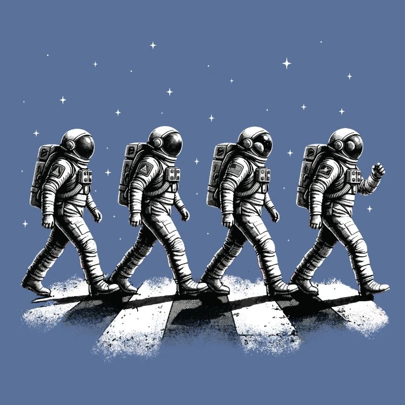 Exploration spatiale des astronautes marchants